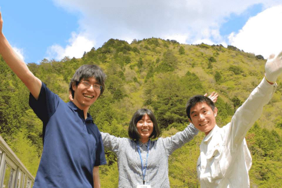 緑豊かな山あいの村・大川村