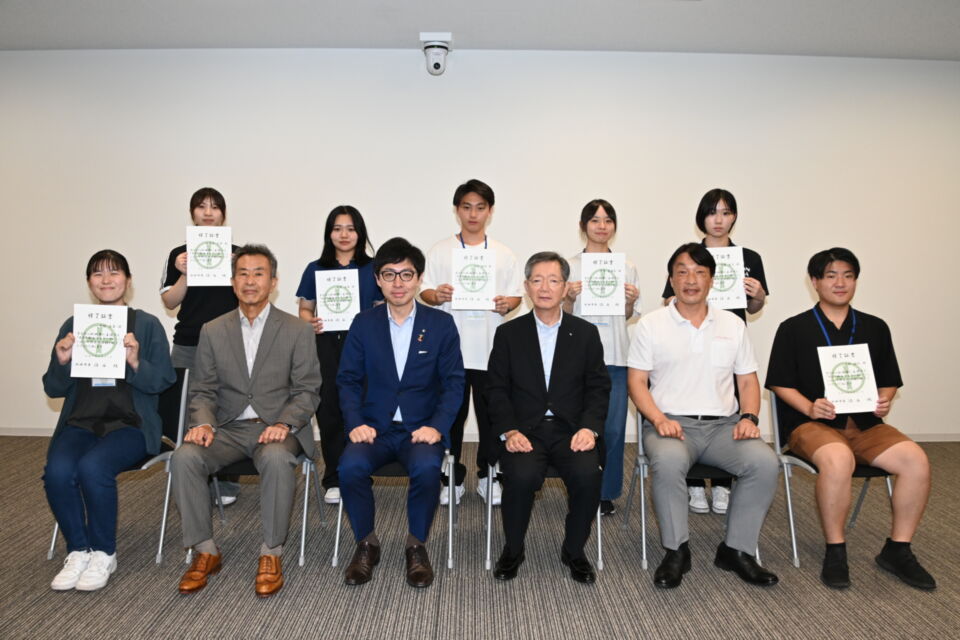 「あきた新エネルギーカレッジ」修了式