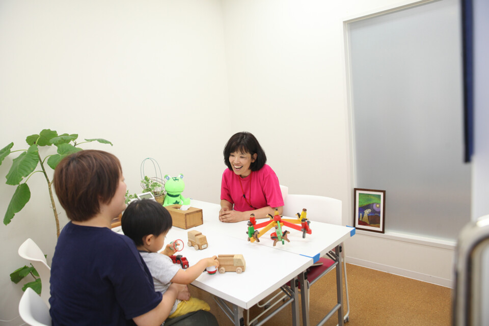 個別の育児相談もできる「にら★ちび子育て相談室」