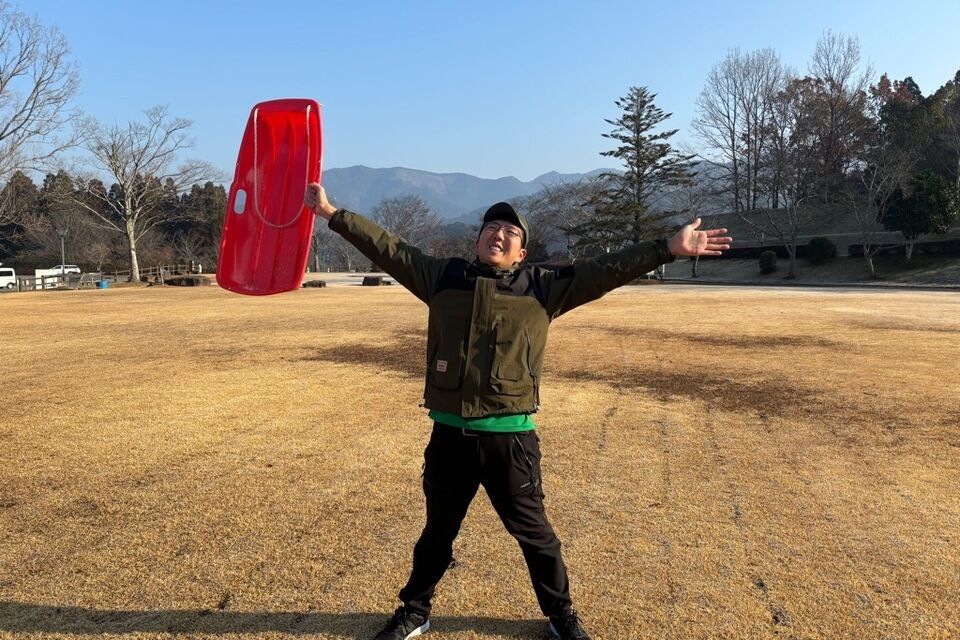 地域おこし協力隊の佐々木佑樹隊員