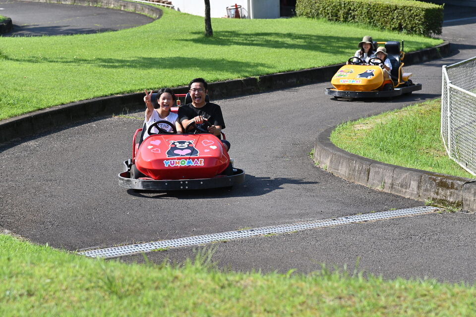 ファミリーに人気のゴーカート