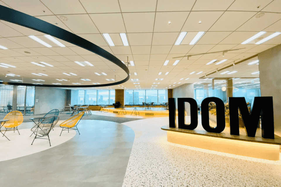 IDOMの本部、品川オフィス