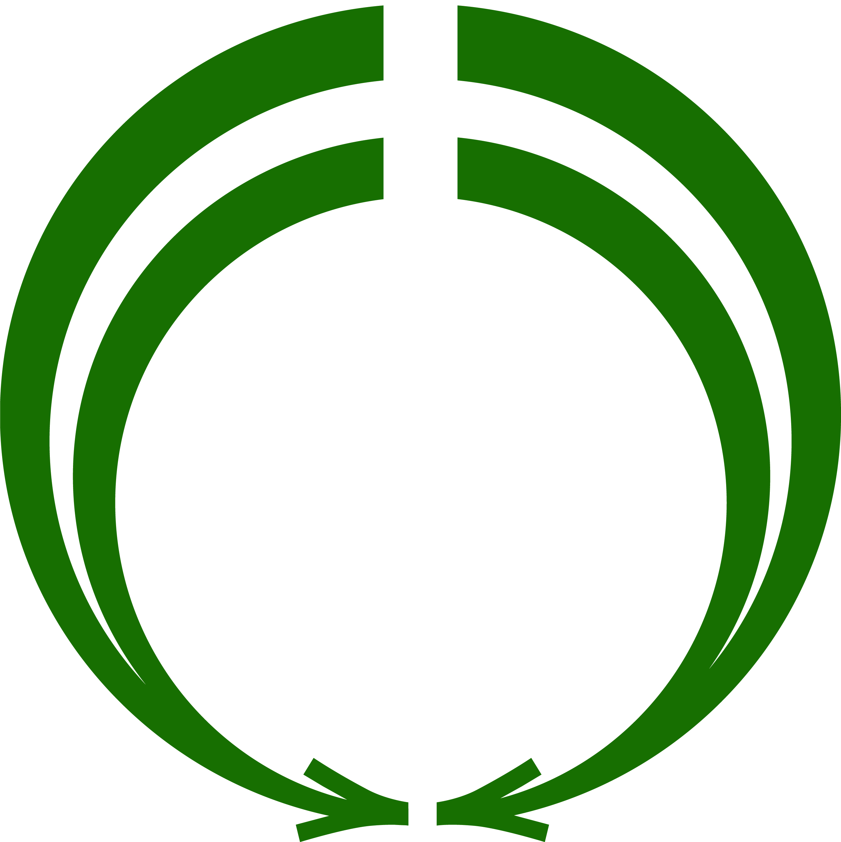 松茂町のロゴ