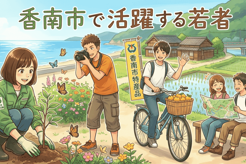 若者の流出抑制とUターンの強化に向けお力添えをお願いします！