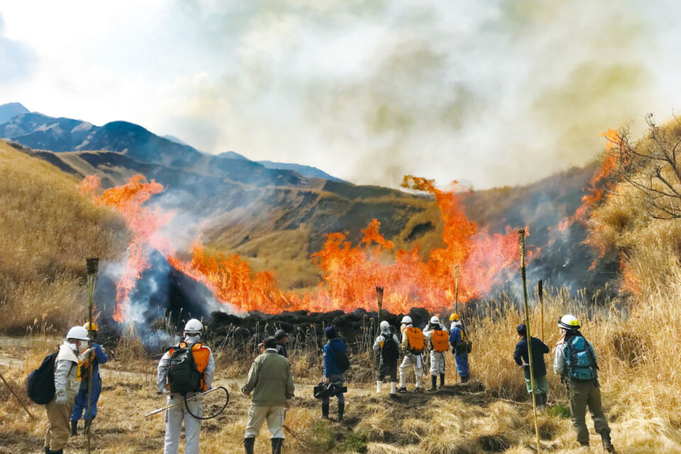 世界最大級のカルデラ内を満喫し大自然を未来につなぐプロジェクト