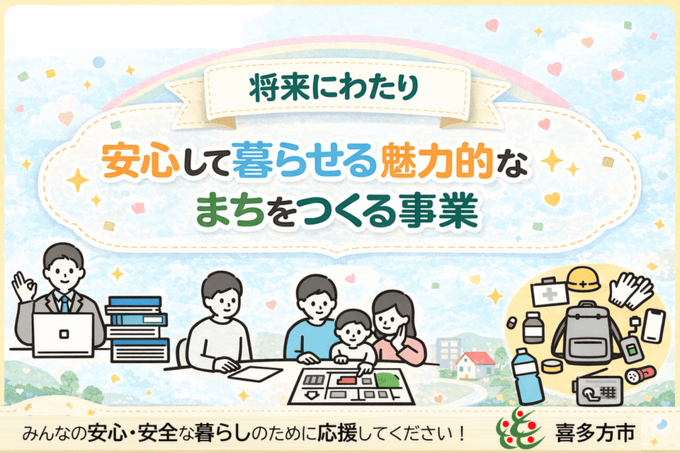 将来にわたり安心して暮らせる魅力的なまちをつくる事業