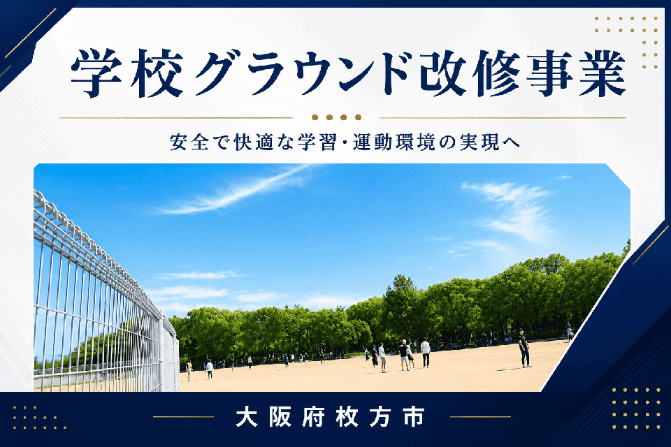 学校グラウンド改修事業