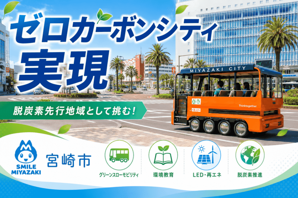 脱炭素先行地域として挑む！ゼロカーボンシティ実現プロジェクト