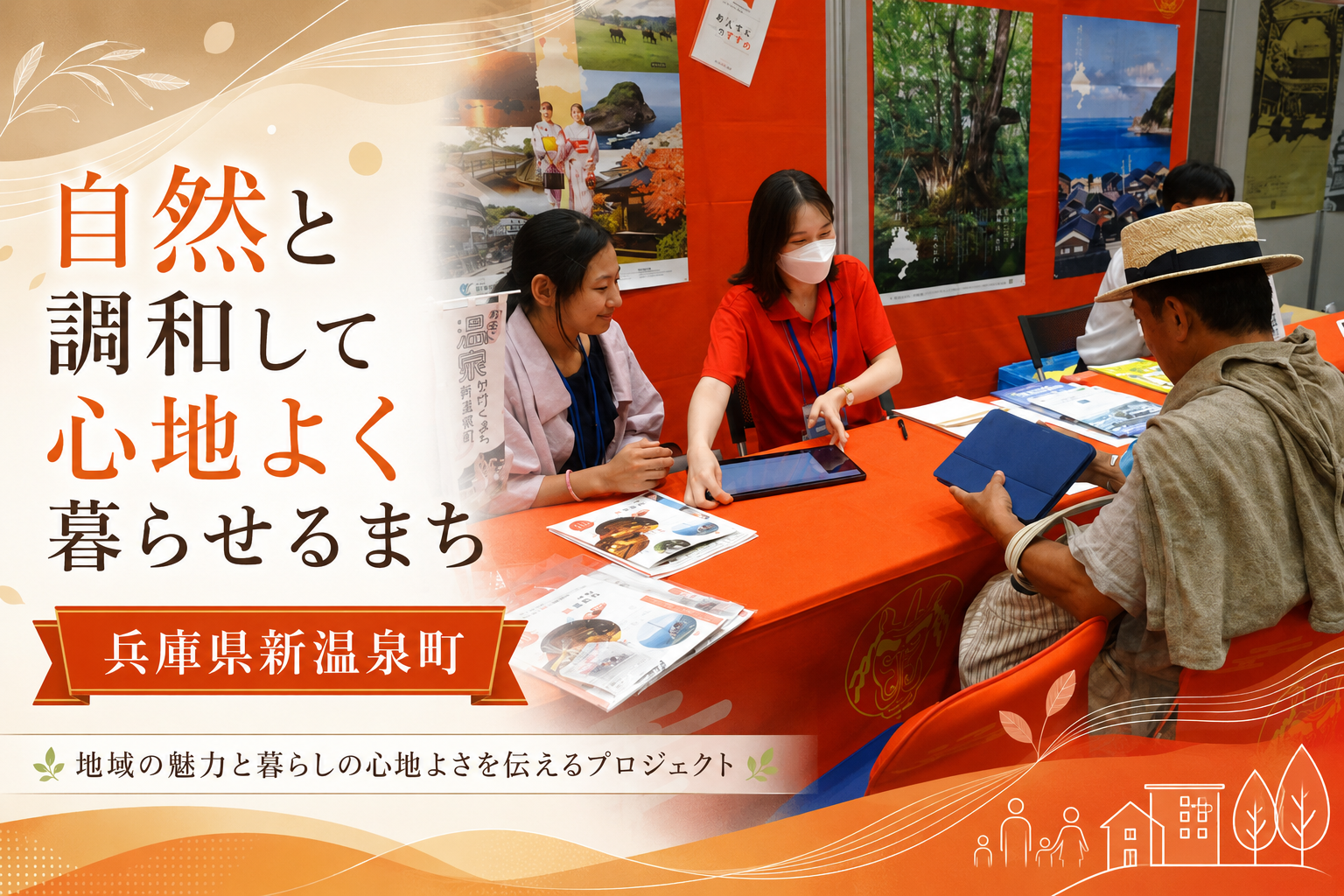 自然と調和して心地よく暮らせるまち