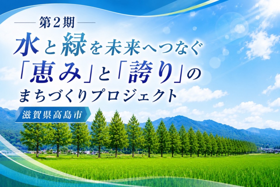 第２期水と緑を未来へつなぐ「恵み」と「誇り」のまちづくりプロジェクト
