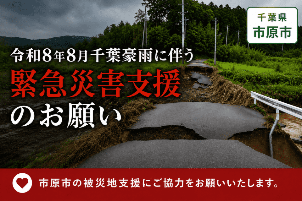 令和8年8月千葉豪雨緊急災害支援