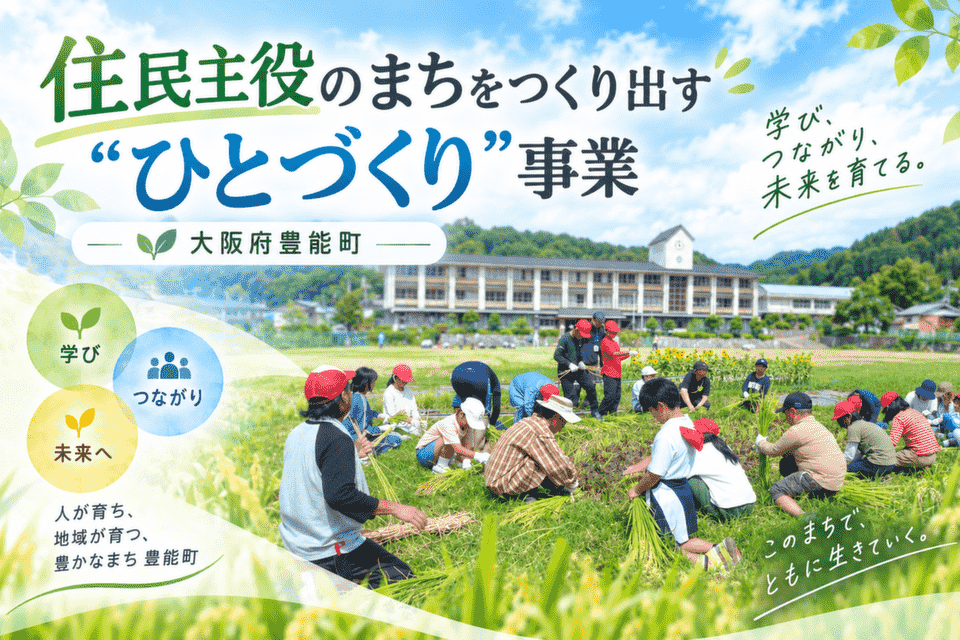 住民主役のまちをつくり出す“ひとづくり”事業