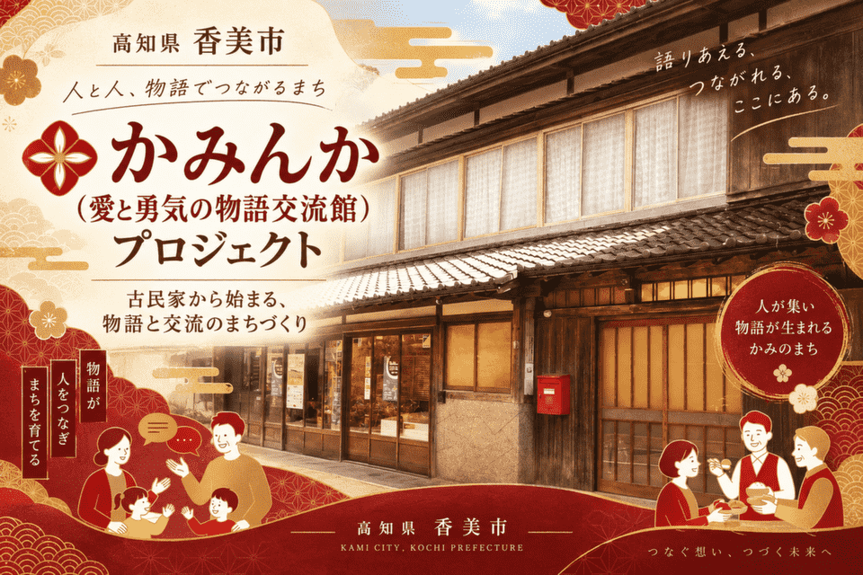 かみんか（愛と勇気の物語交流館）プロジェクト