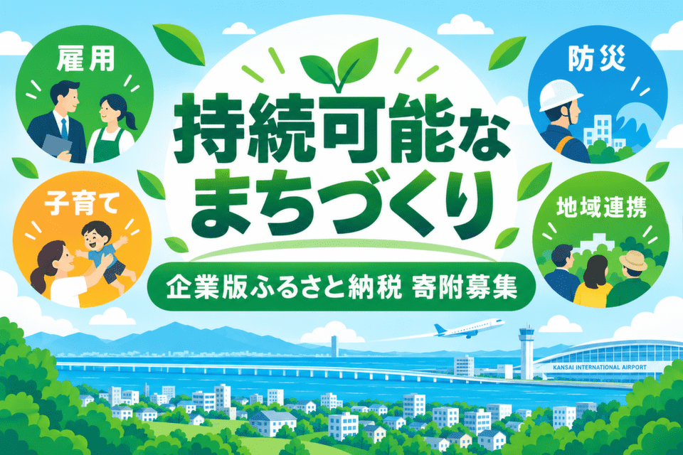安心して働き、暮らせる泉佐野の生活環境の創生事業