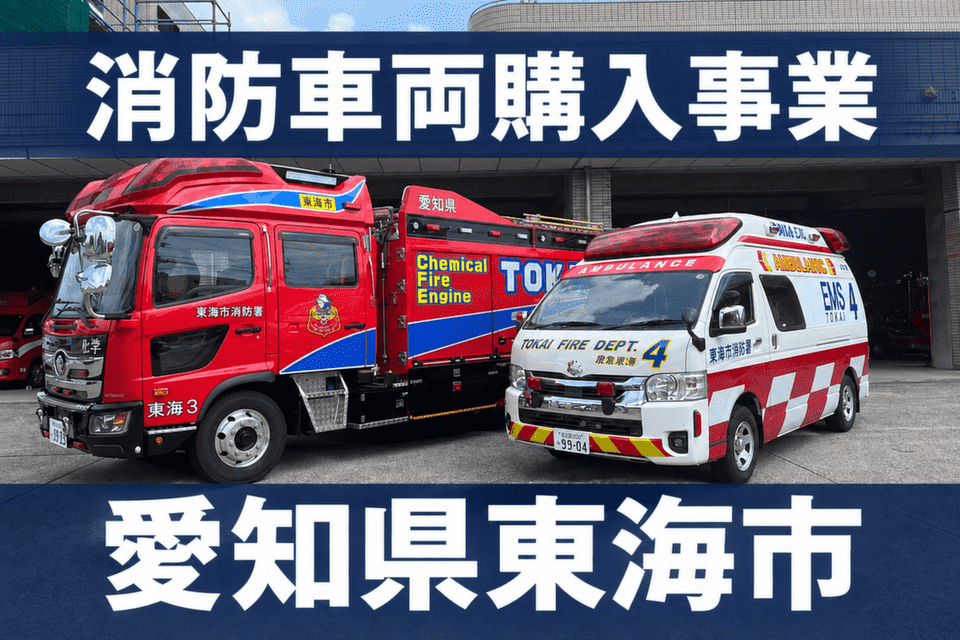 消防車両購入事業