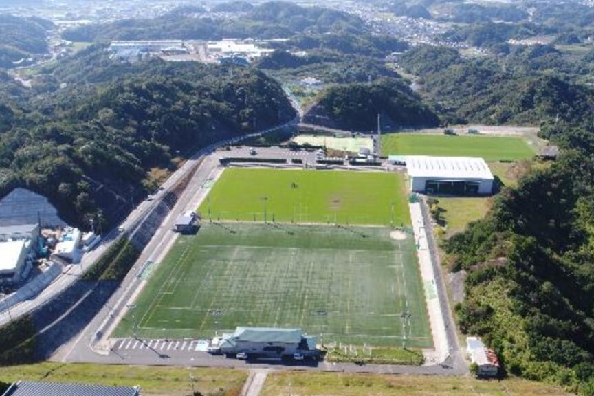 「上富田町スポーツセンター 野球場」を改修し、スポーツによるまちづくりを推進