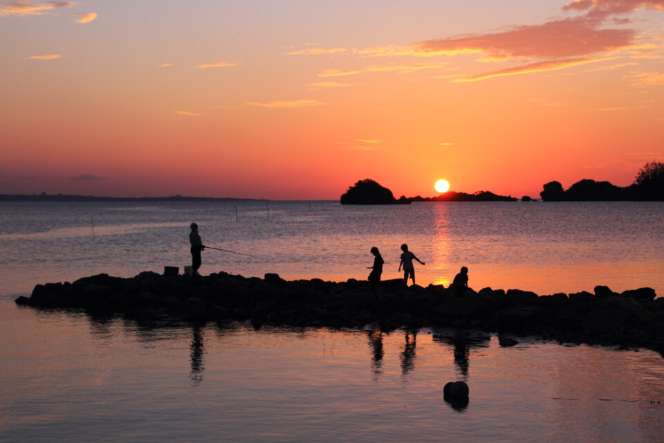 恩納村のサンセット