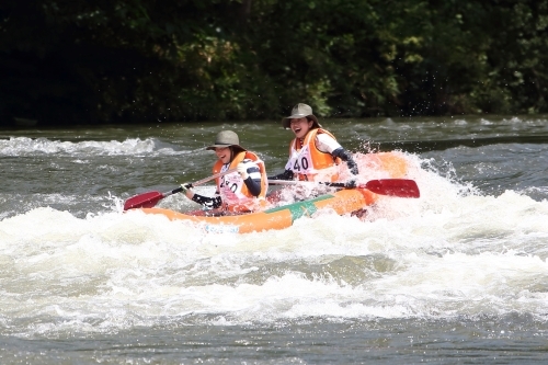 第49回盛岡・北上川ゴムボート川下り大会
