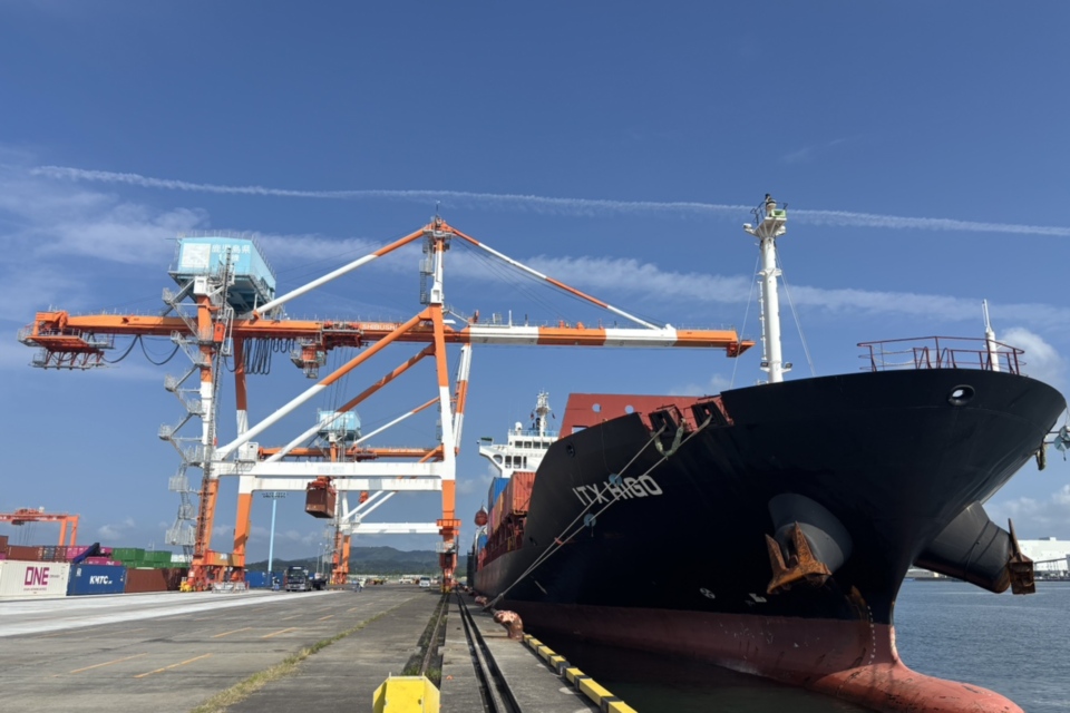 南九州の物流は、志布志港から！！