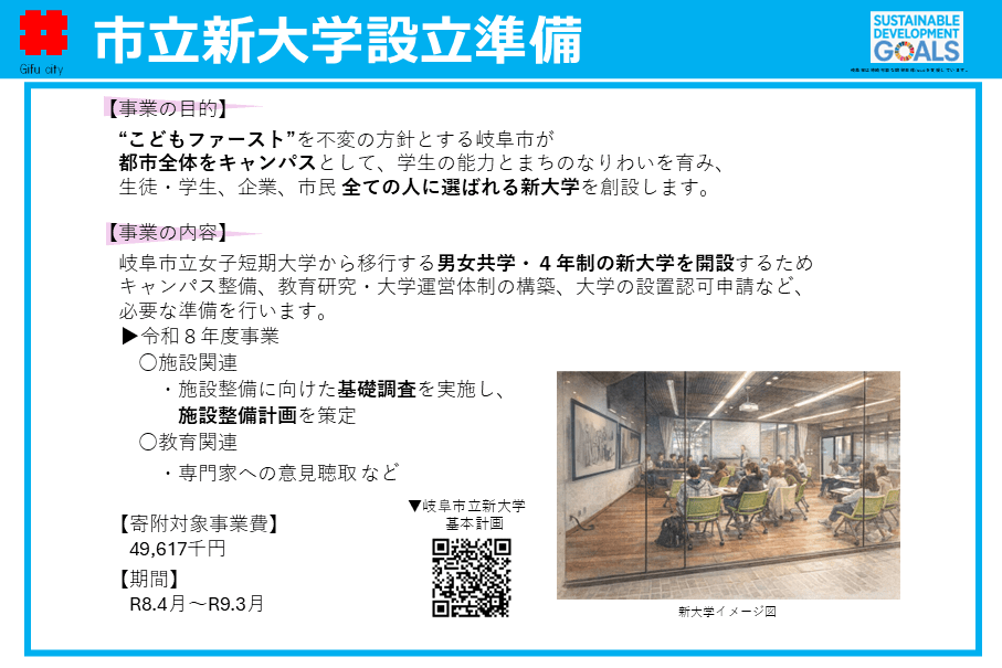 市立新大学設立準備