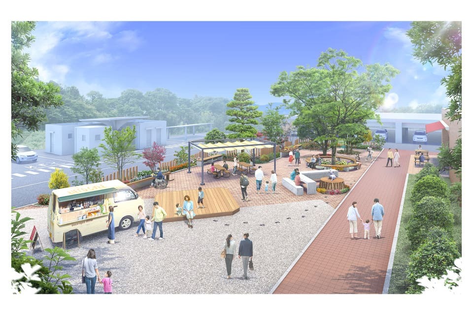 庁舎外構整備（にぎわい創出）プロジェクト