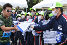 雄大な蔵王の山並みや釜房湖畔を走る 川崎レイクサイドマラソン協賛支援