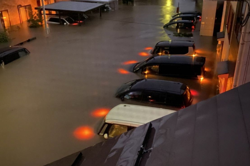 豪雨による水害