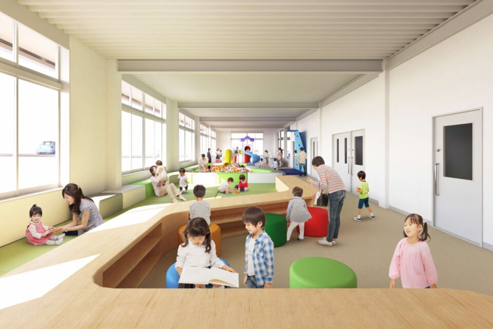 おおだ子育てにかかる総合支援拠点施設整備事業