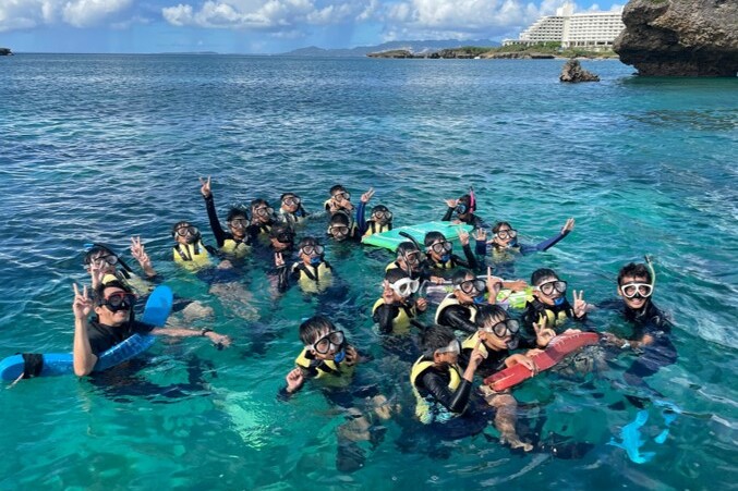 恩納村の綺麗な海を守る「サンゴの村宣言」SDGsプロジェクト