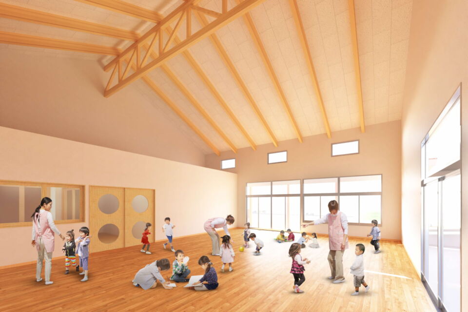 おおだ子育てにかかる総合支援拠点施設整備事業