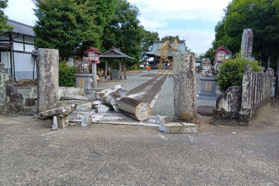 熊本県嘉島町_被害状況３